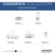 Chadwick 1 Light 11 inch Brushed Nickel Mini-Pendant Ceiling Light